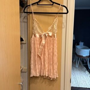 Victoria’s Secret short sheer chiffon nightgown